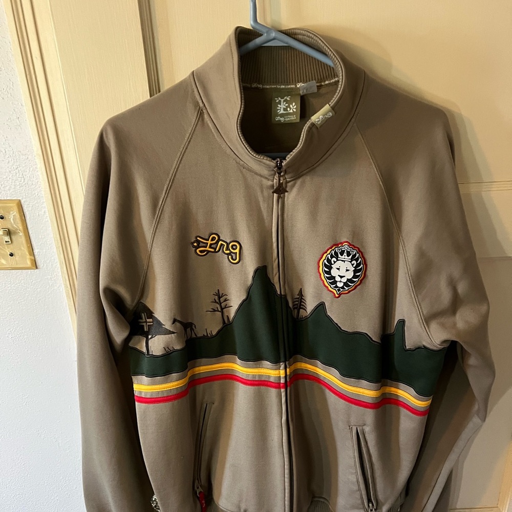 LRG (Lifted Research Group) Track Jacket Size Large